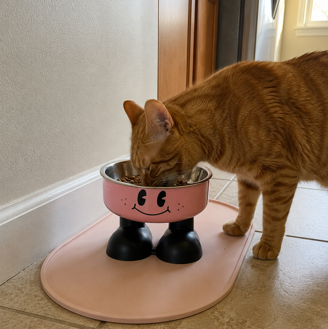 The happy feeder